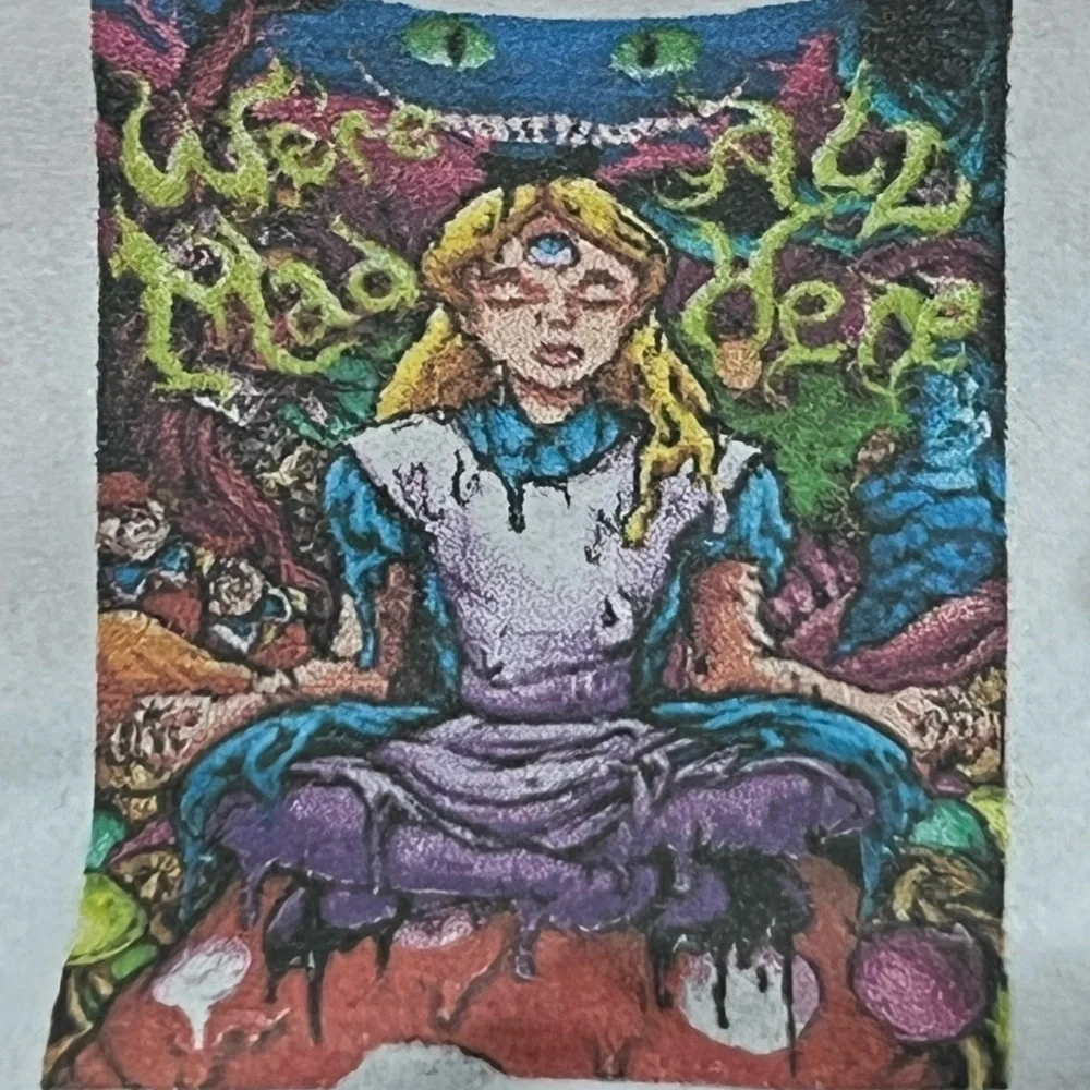 “We’re All Mad Here” Alice in Wonderland Wall Tapestry – 100x150 cm